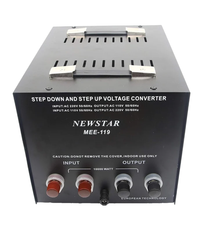 NEWSTAR 10KVA Step Up & Down Voltage Transformer – 8000W Heavy Duty Power Converter 110V↔220V with ON/Off Switch