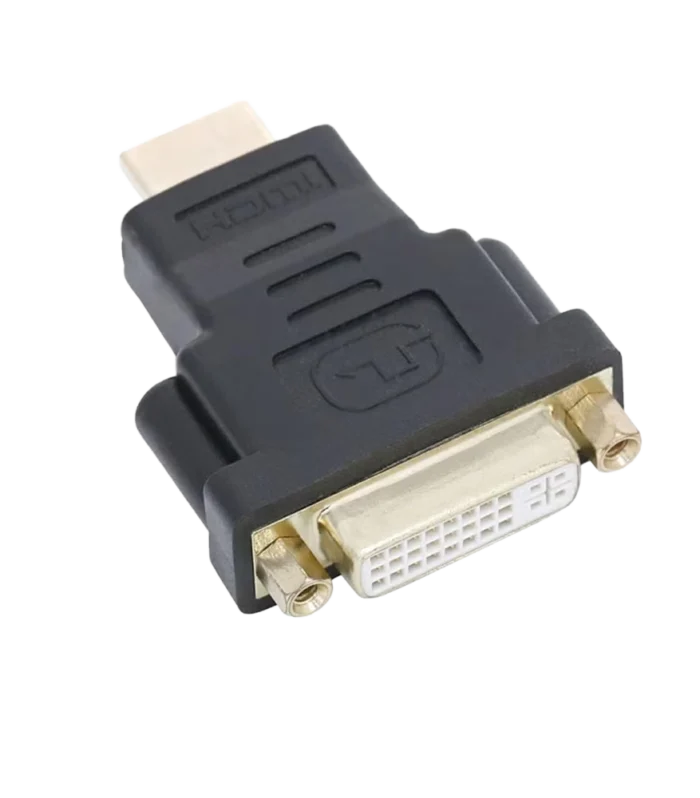 DTECH Bi-Directional DVI-I Female to HDMI-Male Adapter – DVI ↔ HDMI Converter CB0229