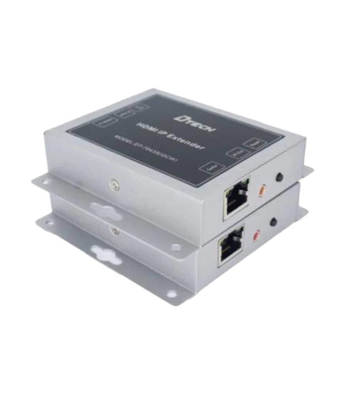 DTECH 150 m HDMI IP Extender over Cat5e/6 – 1080p@60Hz Long-Range HDMI Transmission DT-7043(QCW)