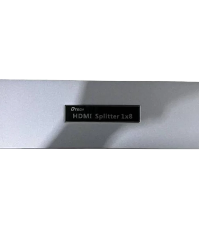 DTECH HD 4K 60Hz HDMI Splitter 1×8 HDMI 2.0 Audio Video Converter 1 IN 8 Output Splitter DT-7218