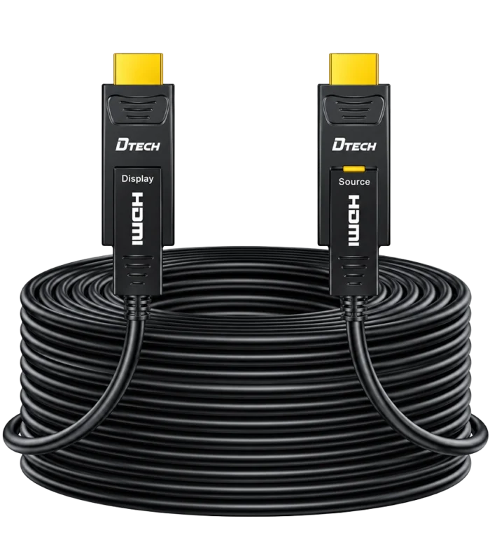 DTECH HDMI Cable Support 3D HDR 18Gbps Fiber Optic Hdmi 4K Cables