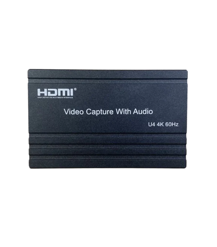 DTECH 4K HDMI Video Capture Card USB 3.0/Type-C, 4K@60Hz Input, HDMI Loop-Out, Audio & Mic Support, Live Streaming & Recording Capture Device for OBS, Gaming & Conferencing DT-7090