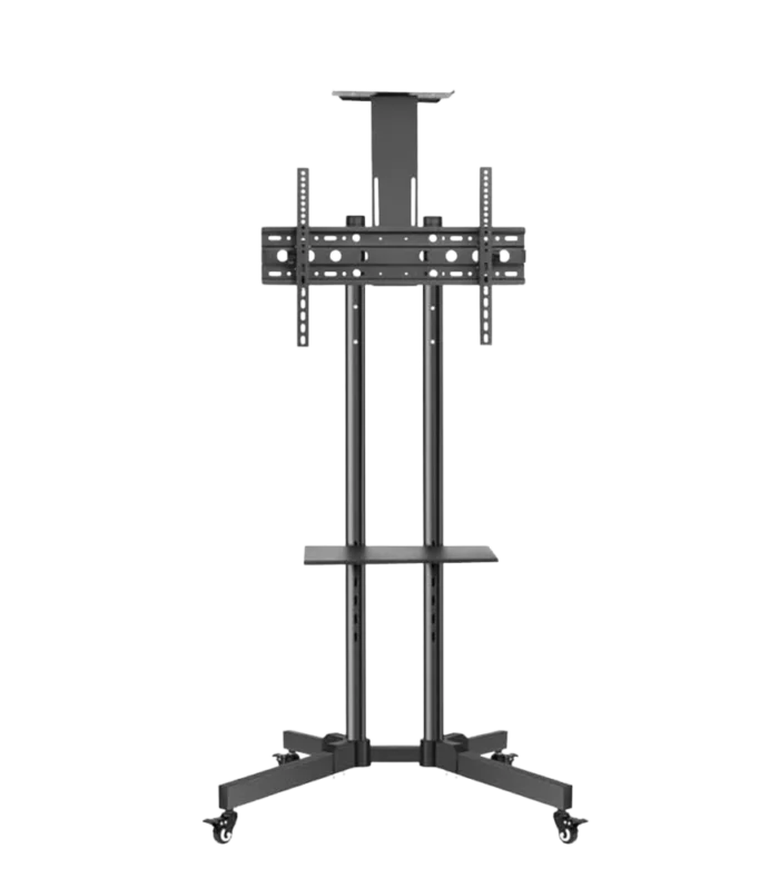 Newstar FS601T height adjustable TV stand with camera shelf and AV shelf for 37-70 inch screens