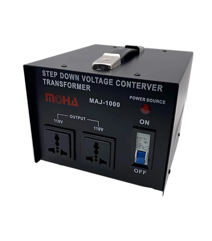 voltage transfer 1000w which converts voltage from 220v to 110v so that people can use their american appliances in uae