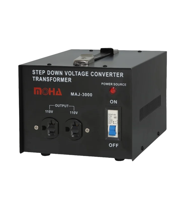 voltage convert which supports up to 3000w, converts voltage from 220v to 110v use american appliances in uae