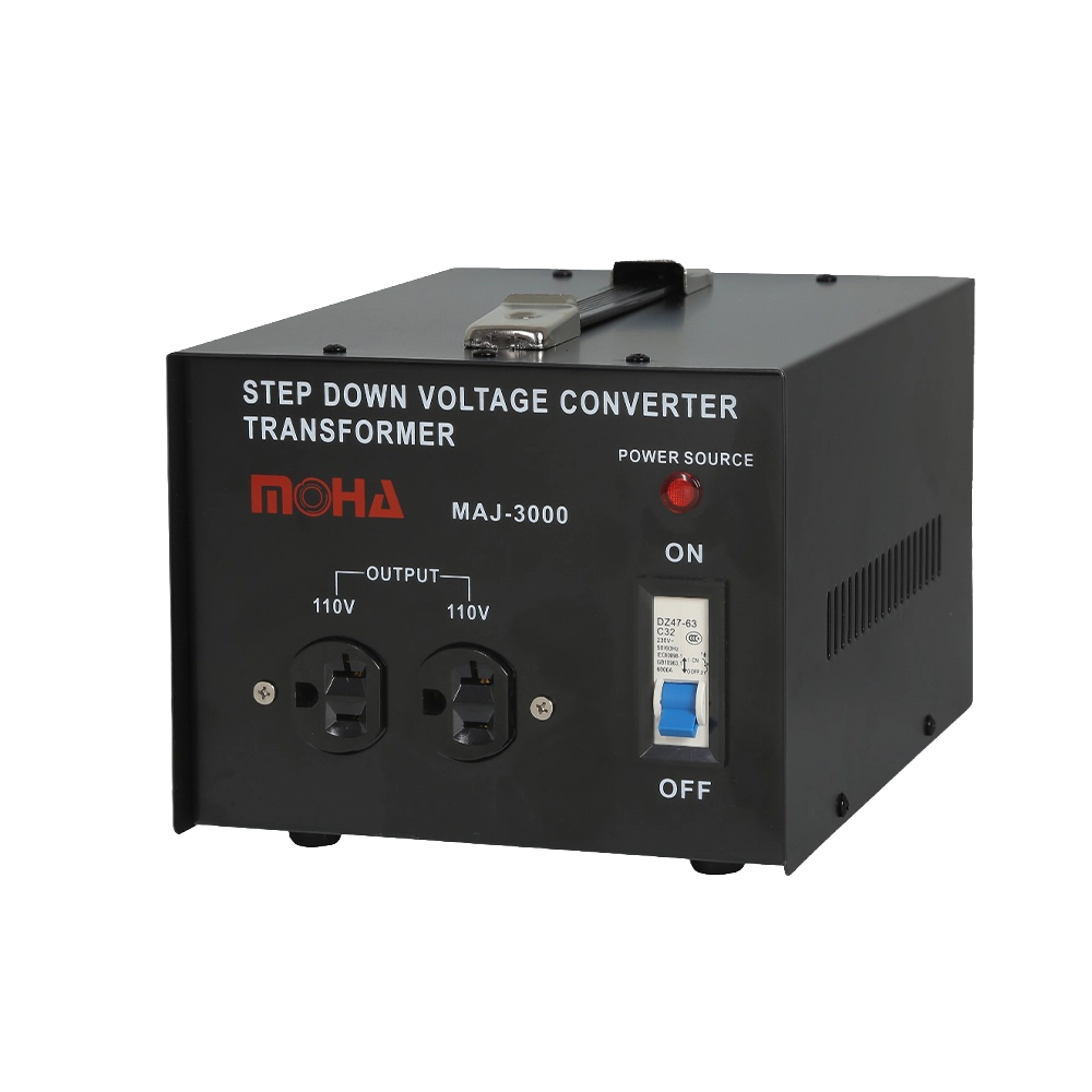 voltage convert which supports up to 3000w, converts voltage from 220v to 110v use american appliances in uae